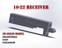 10-22 Receiver 3D Solid Model