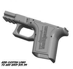 Add Custom Logo or Artwork To Glock Grips or AR Magwell Model