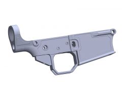 Billet DPMS 308 Lower Receiver Solid Model