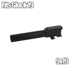 Glock 19 Crowned Barrel 9x19