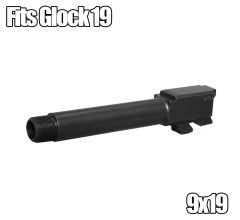 Glock 19 Threaded Barrel 9x19