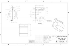 AR-15 Low Profile .750 Gas Block Blueprint