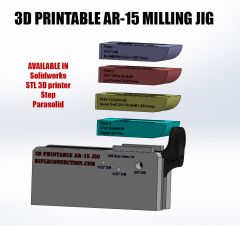 3D Printable AR-15 Milling Jig