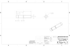 Trigger & Hammer Pin Blueprint