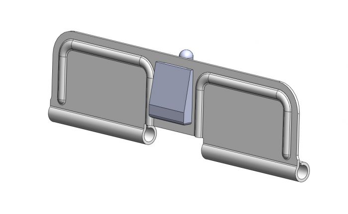 AR-15 Ejection Port Dust Cover Assembly 3D Model